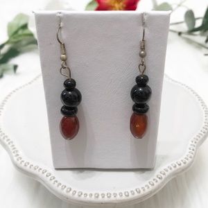 • Vintage • Artisan Glass Earrings